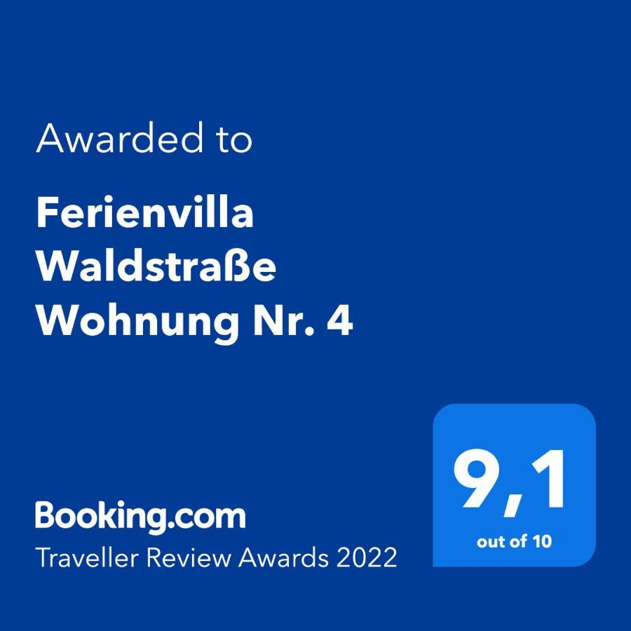 Ferienvilla Waldstrasse Wohnung Nr. 4 Херингсдорф Екстериор снимка